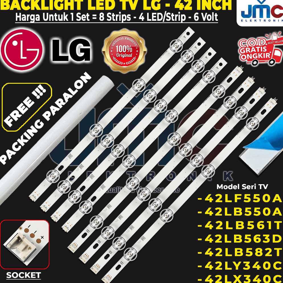 MOST DEMANDED Led Backlight TV LG 42LB55A 42LF55A 42LB561T 42LB563D 42LX34C 42LY34C 42LB582T DRT 3 4