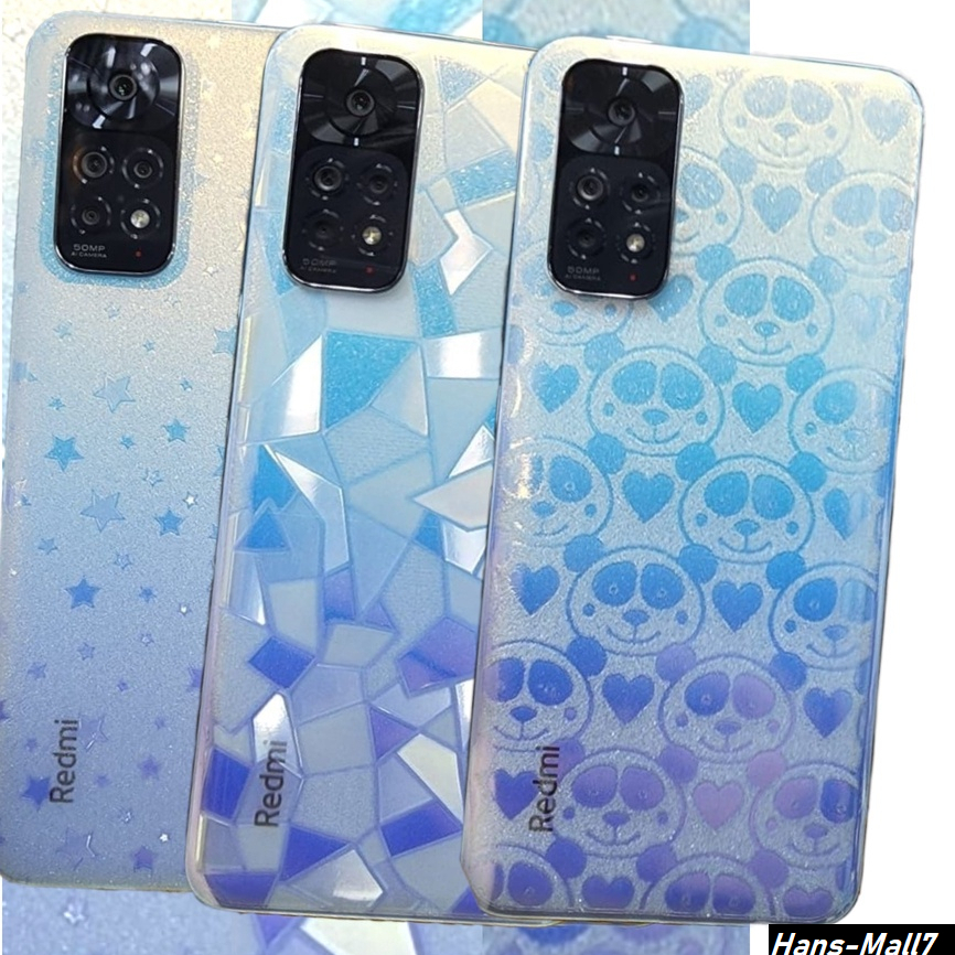 Hans- Hydro Skin 3D Aurora-Panda Baby Kawaii น่ารัก-STAR Xiaomi Redmi A3 7 7A 6 6A 6PRO-Mia2-Lite 5 