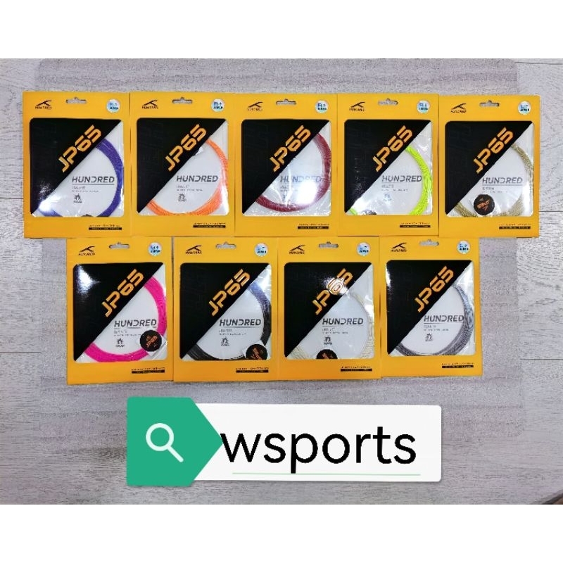 HUNDRED JP65 สายแบดมินตัน Made In Japan Original JP 65 HNDRD