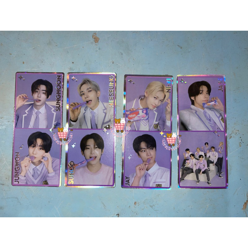 PHOTOSTRIP ENHYPEN X NABATI JAY NI-KI HEESEUNG SUNO JUNGWON SUNGHOON JAKE GROUP