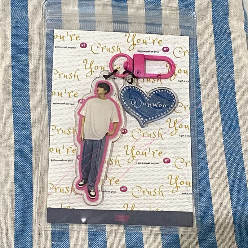 Wonwoo YOURE MY CRUSH KEYCHAIN