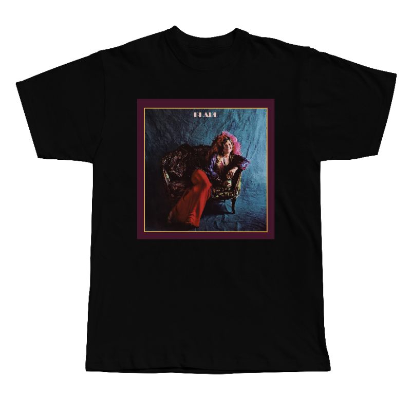 Janis Joplin - เสื้อยืดมุก
