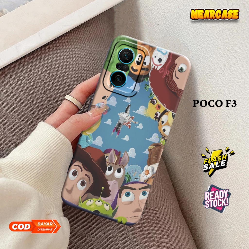 เคสโทรศัพท์มือถือ TPU แบบนิ่ม ลาย Toy Story Art สําหรับ Poco F3 Hp Poco F3 2024