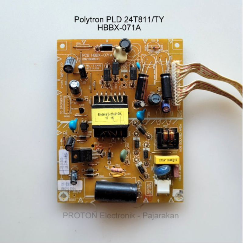 MESIN PSU LED TV Polytron PLD24D820 PLD 24D820/Y PLD24T811/TY 24T811 TY 24D810 24D9501 24D8511D8511D