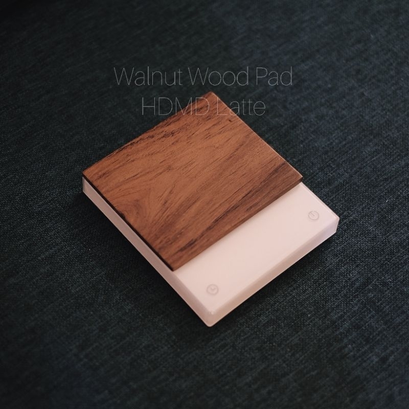 Wooden Pad Timemore Black Mirror Mini Scale (แผ่นหนังยังมีจําหน่าย)