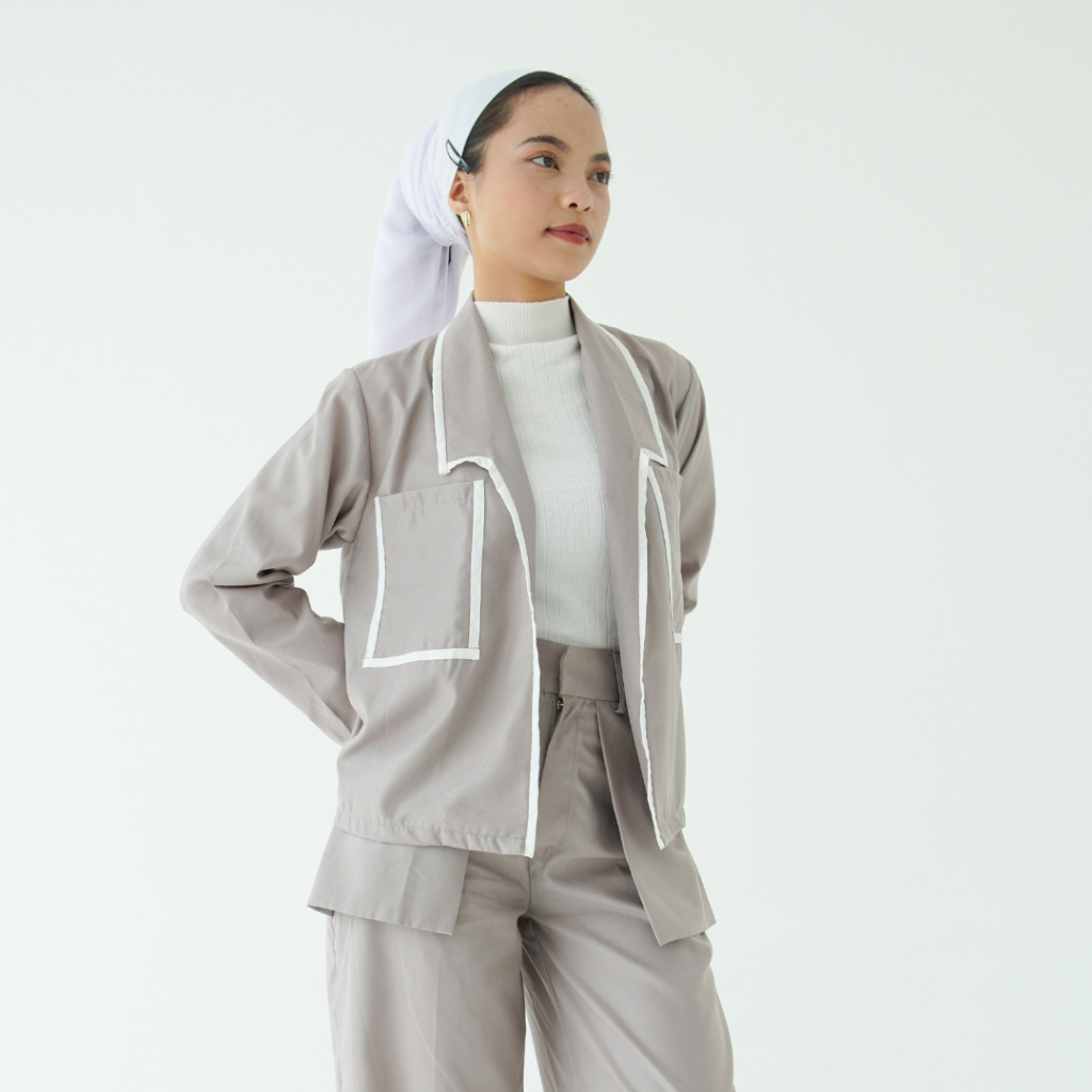 KEMEJA VESA - เสื้อ Celine - เสื้อตัวนอกแขนยาวผู้หญิง