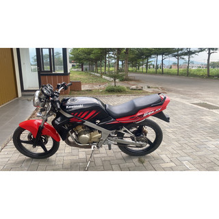 NINJA R NINJA J 2001 KAWASAKI NINJA DUA TAK NINJA KIS ASLI WARNA BIRU RIPENT KUNING