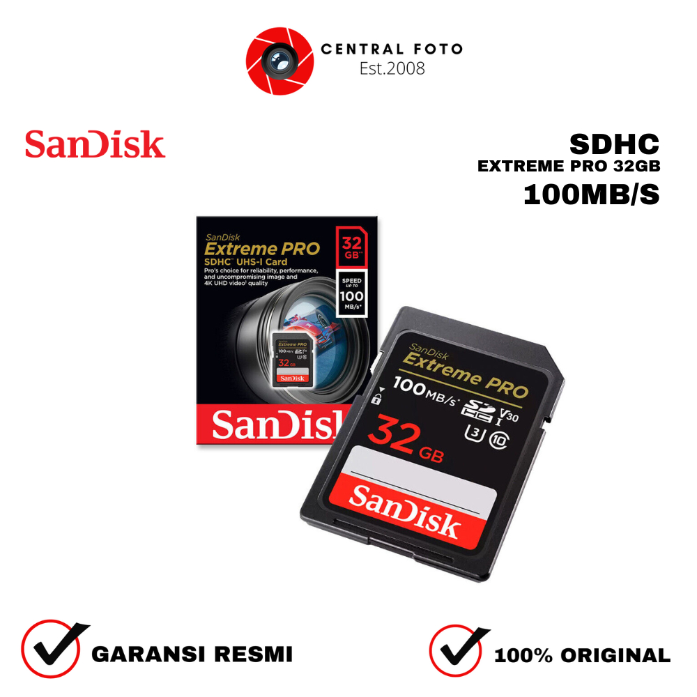 Sdhc Sandisk Extreme Pro 32GB 95mb/s ของแท้