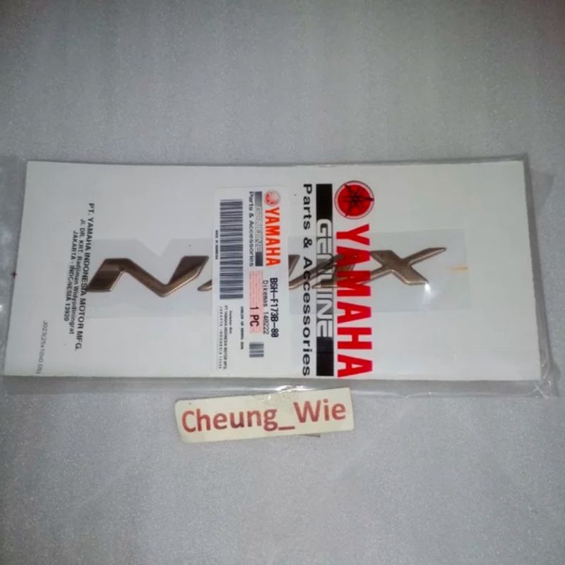 Yamaha New NMAX Gold body Emblem 1bh original YGP B6H-F173B-80