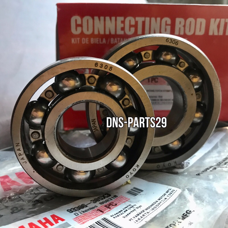 BEARING KRUK AS 6305+6306 YAMAHA NMAX AEROX LEXY 155 KOYO JAPAN