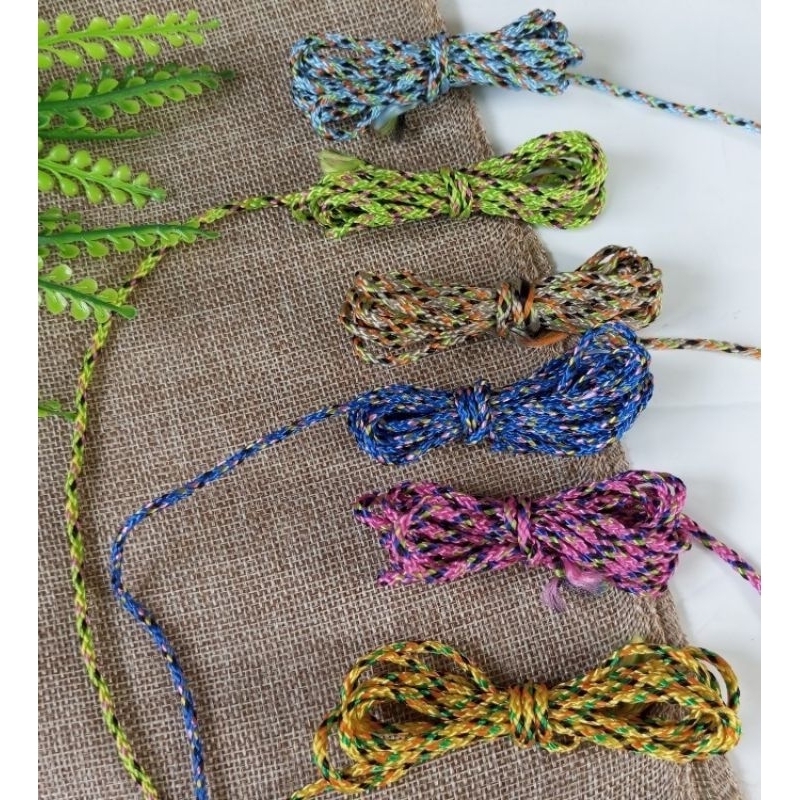 Prusik Rope 2mm Motif Bracelet Rope Prusik Rope Mask Strap Part 1
