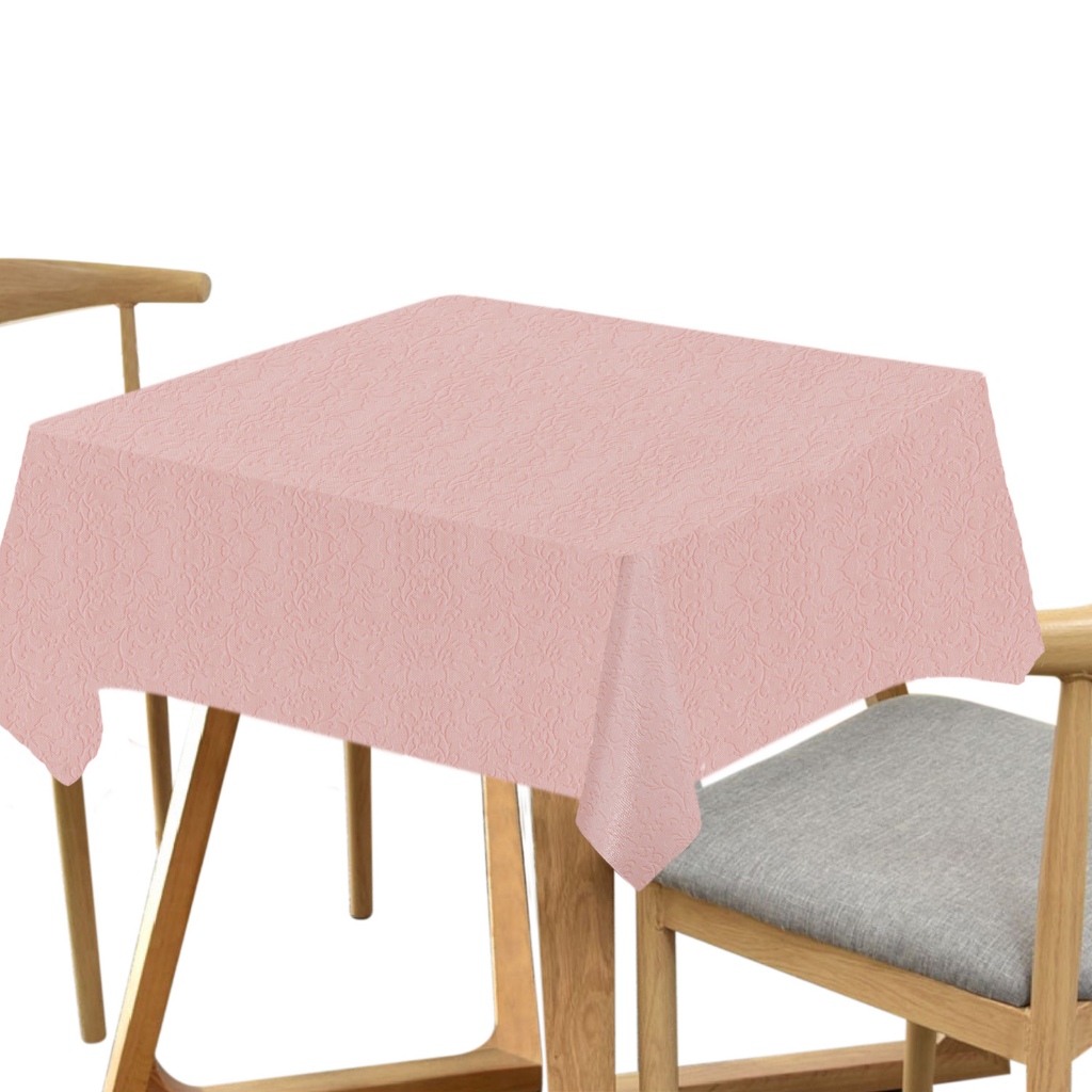 ผ้าปูโต๊ะรับประทานอาหาร PVC แบบหนา กันน้ํา ทรงสี่เหลี่ยม D83-2A