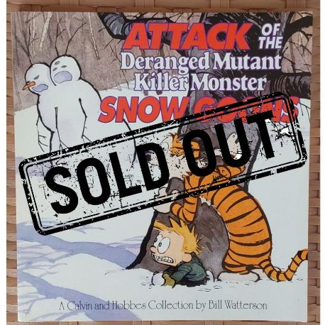 ***LIKE ใหม่*** Calvin and Hobbes: Attack of the Disturbed Mutant Killer Monster Snow Goons: คอลเลกช