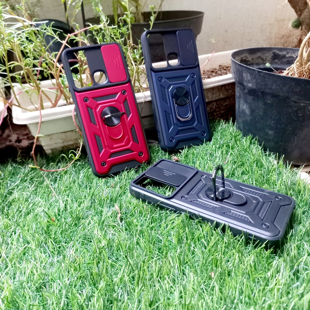 เคสหุ่นยนต์ Infinix Hot 20i X665E X665C Hardcase Hybrid Transformer กล้องเลื่อน Infinix Hot 12i X665