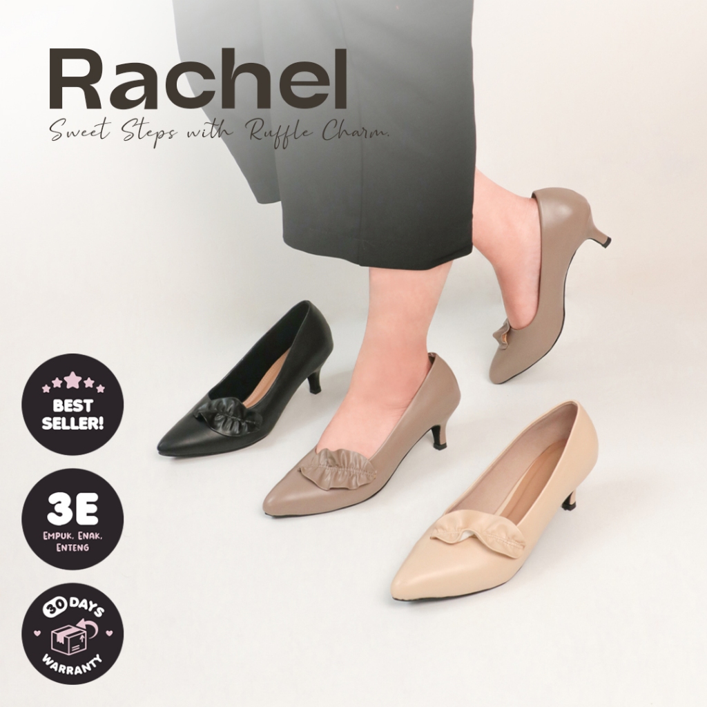 Alivelovearts Rachel Women & 39;s Work Heels Pointed Office Heels 5cm Heels