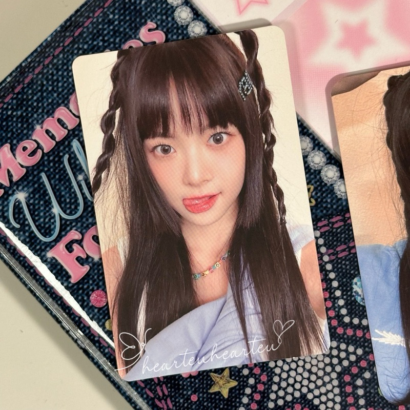 Hearteuhearteu [READY STOCK INA] [OFFICIAL] LE SAFIM Hong Eunchae Photocard จาก POB Joeun Music & We