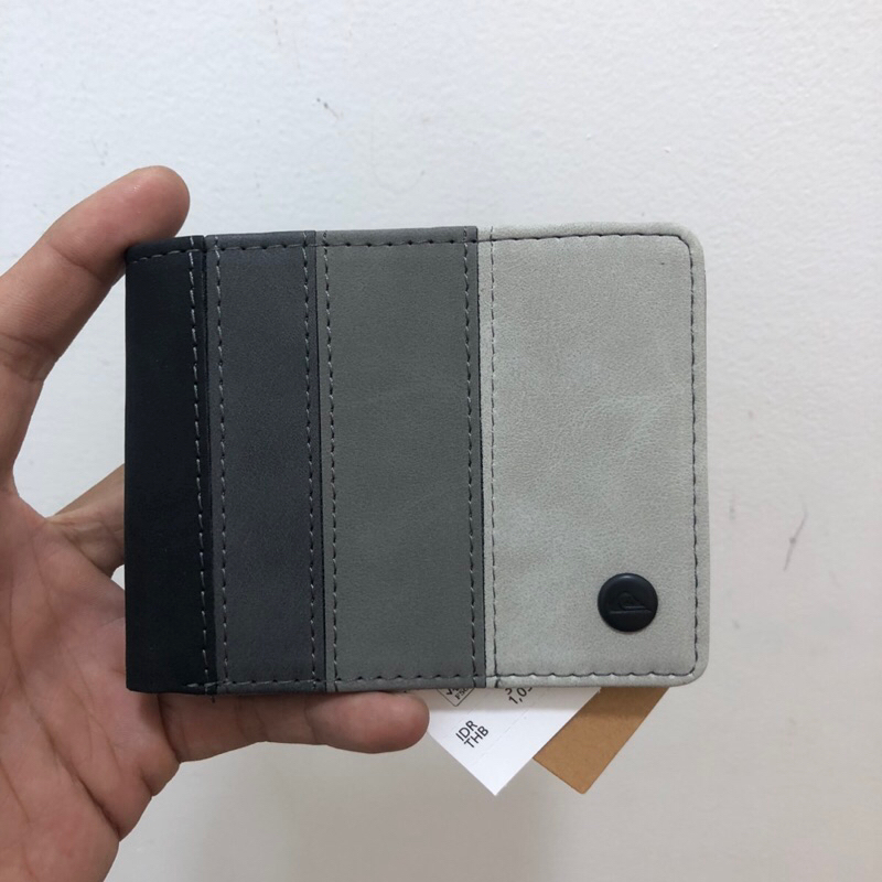 Quiksilver กระเป๋าสตางค์ผู้ชาย sir patch alot black