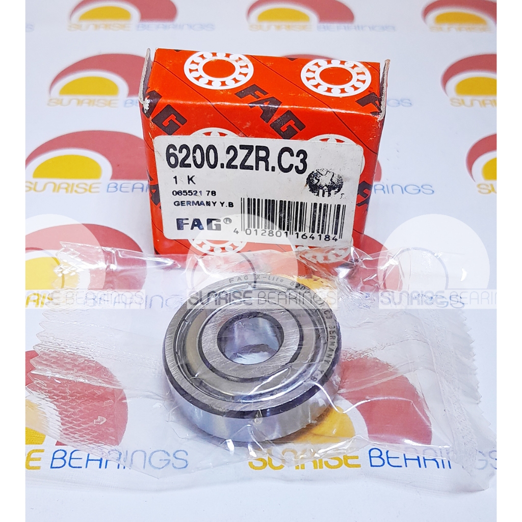 6200 2ZR C3 แบริ ่ งบอลร ่ องลึก