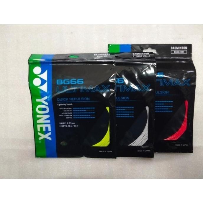 YONEX BG66 SP STRINGS - BG 66 ULTIMAX SP ORIGINAL NEW PACKING - GOLD HOLOGRAM - 100% WHOLESALE