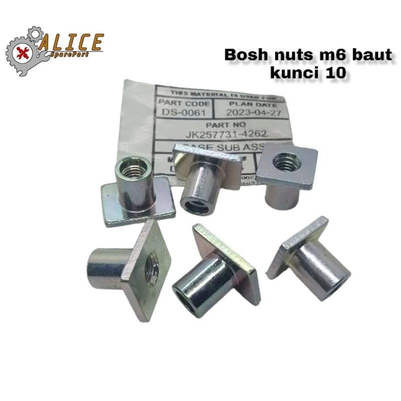 BOS NUTS COVER BODY NUT BOS BOX BOSING NUT M6 BOLT 10 ORIGINAL HONDA PCX 160 VARIO 160 ADV ETC.