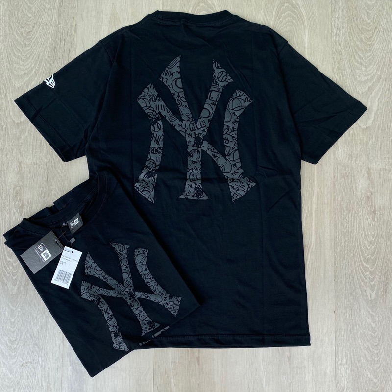 เสื้อยืด Ny Yankees Logo Batik Ny Mens Shirt เสื้อยืด Yankees