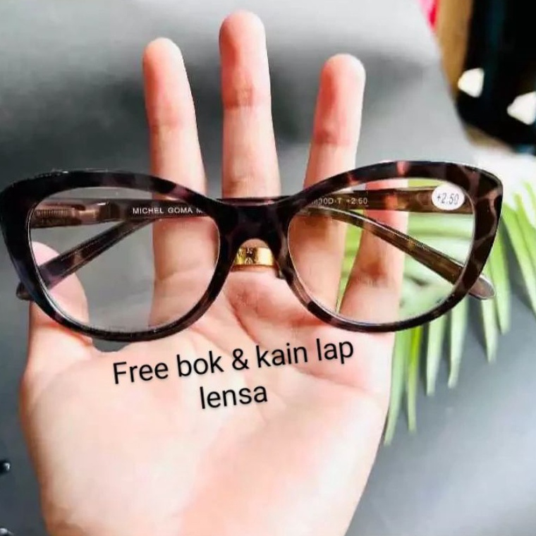 HOT CAT EYE READING GLASSES LEOPARD 1 ถึง 3