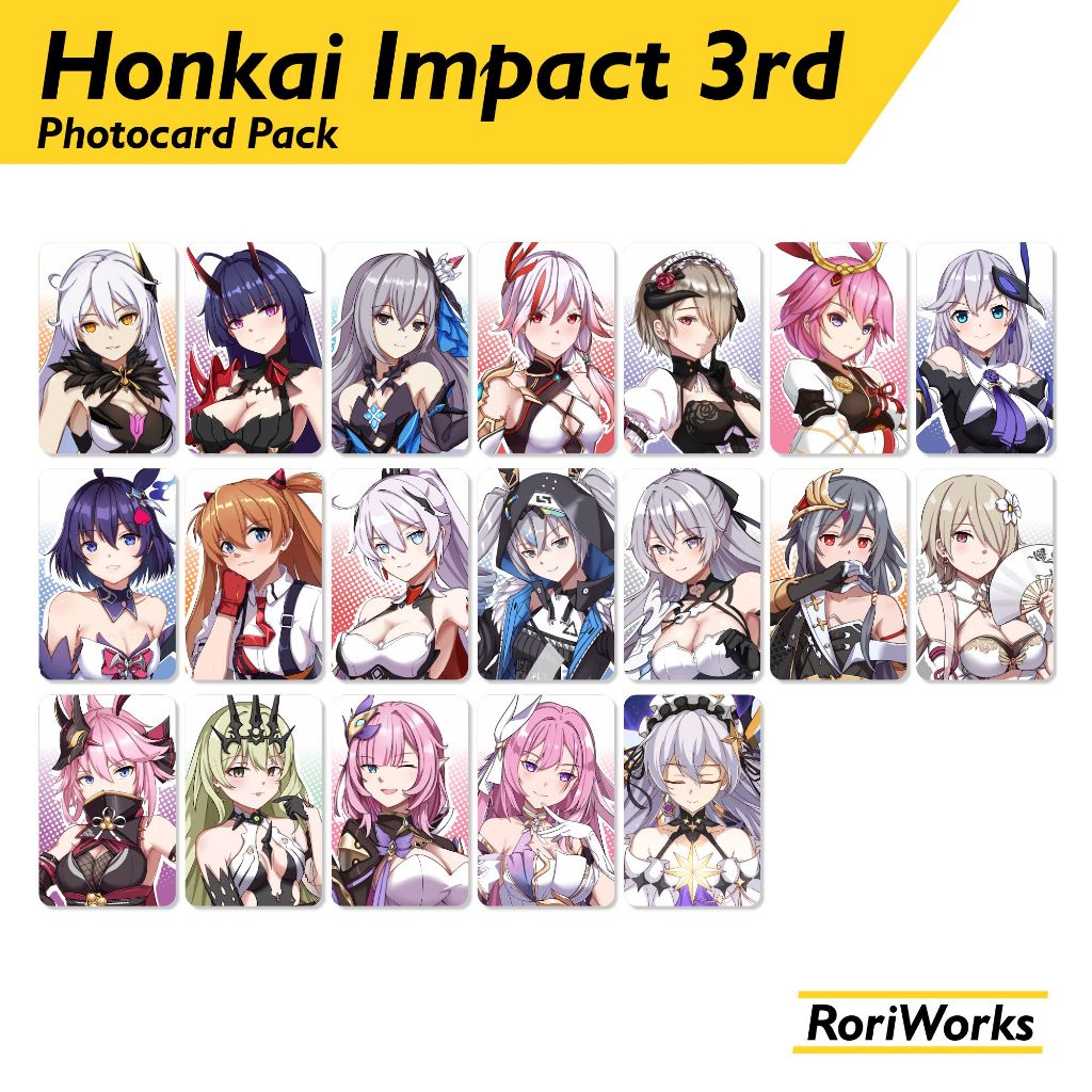Photocard - Valkyrie Ultimate Pack | Honkai Impact 3