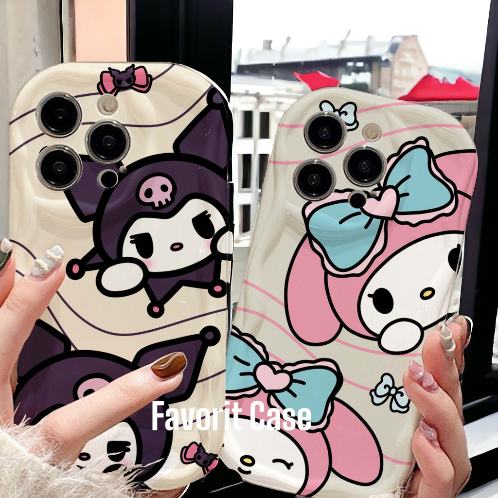 Xiaomi Redmi 12 12C 9 9A 9C 9T 10 10A 10C 4G 5G A1 A2 Soft Case การ์ตูน Kuromi Melody 168 169 DP ปลอ