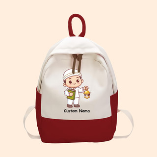 Tas Anak Ngaji Anak Berdoa Ransel Anak SD TK Kantong Backpack Karakter Anak ANK-20
