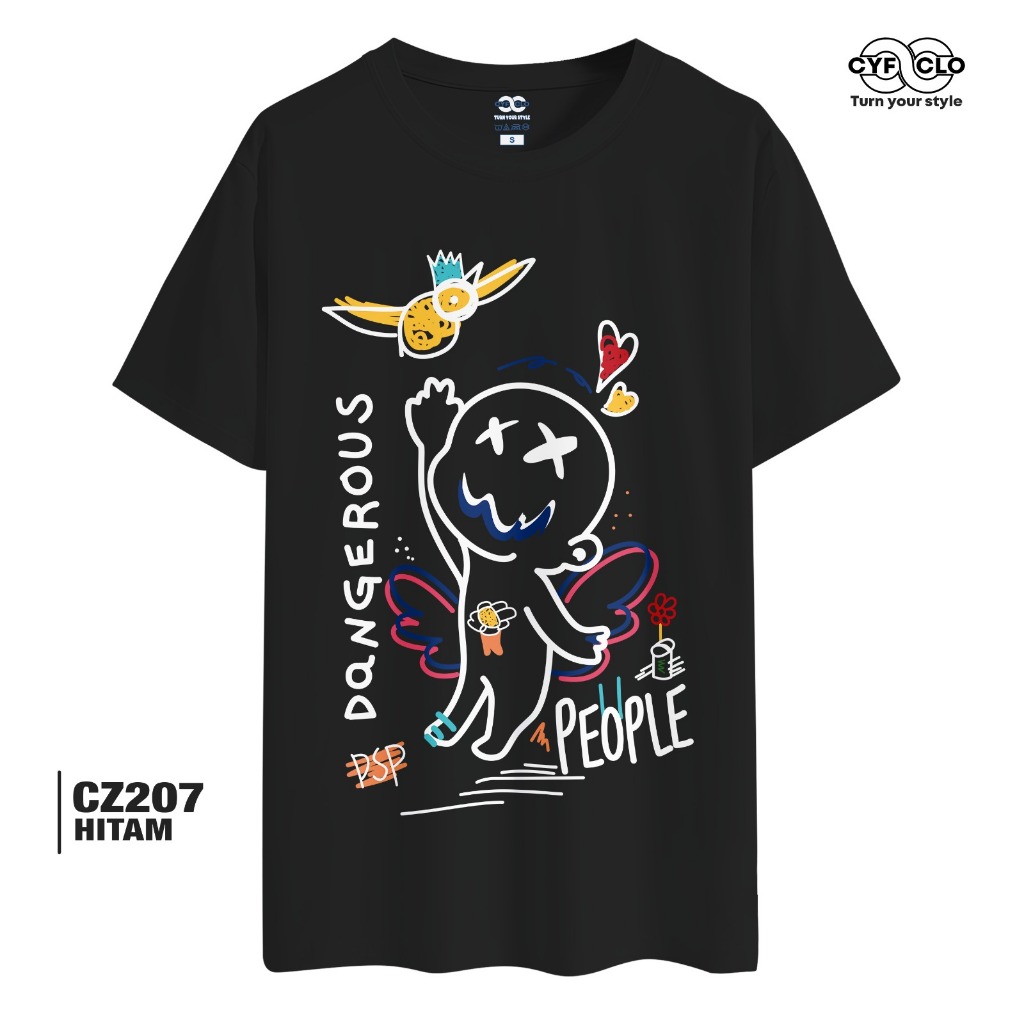 เสื้อยืด Cyfclo CZ207 อันตราย