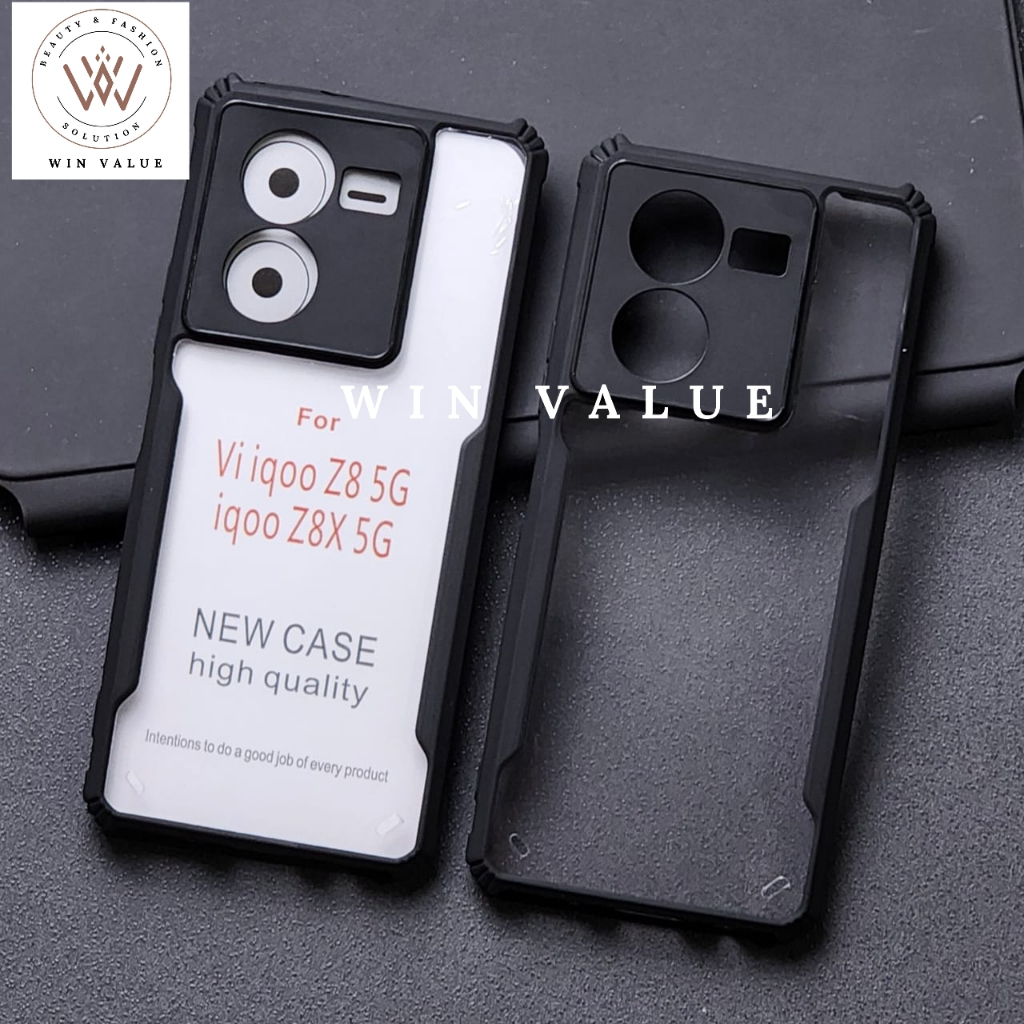 Iqoo Z7 5G Iqoo Z8 5G กรณีเกราะกันกระแทก Fusion กรณี Iqoo Z7 5G Iqoo Z8 5G