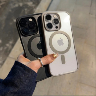 + PACKING BOX ORI !!! Hard Case Premium Hybrid Clear HD MagSafe Case iPhone X XR XS MAX 11 12 13 14 15 16  17  PRO MAX  17 AIR PLUS AIR Luxury Transparant Wireless Charger