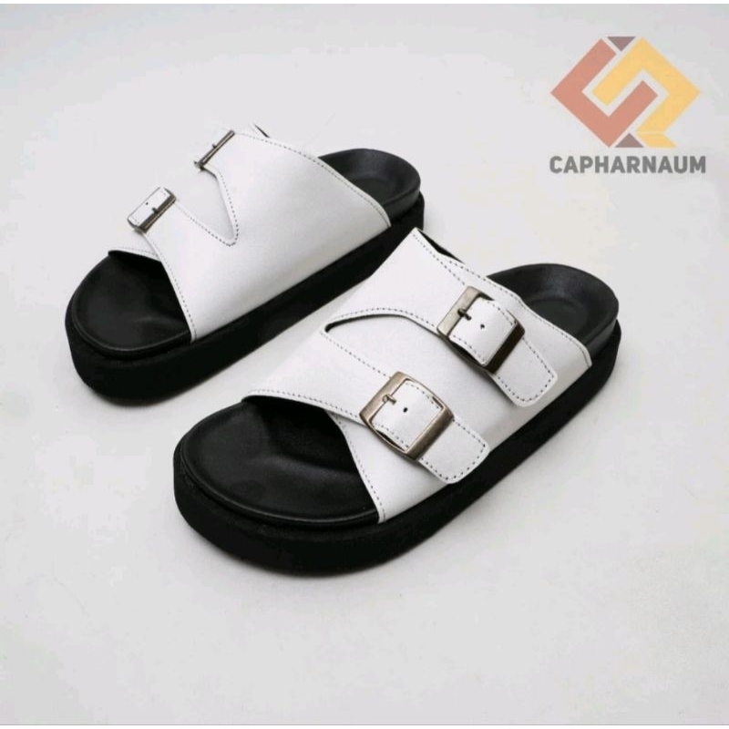 CAPHRNAUM [SEIRA 401] รองเท้าแตะแพลตฟอร์ม รองเท้าแตะลําลอง รองเท้าแตะผู้หญิง