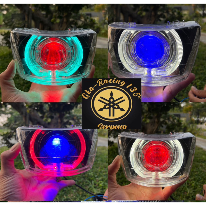 F1ZR FIZ R และ VEGA R BILED BILLED HEADLIGHT RESERCTOR คุณภาพดี A1