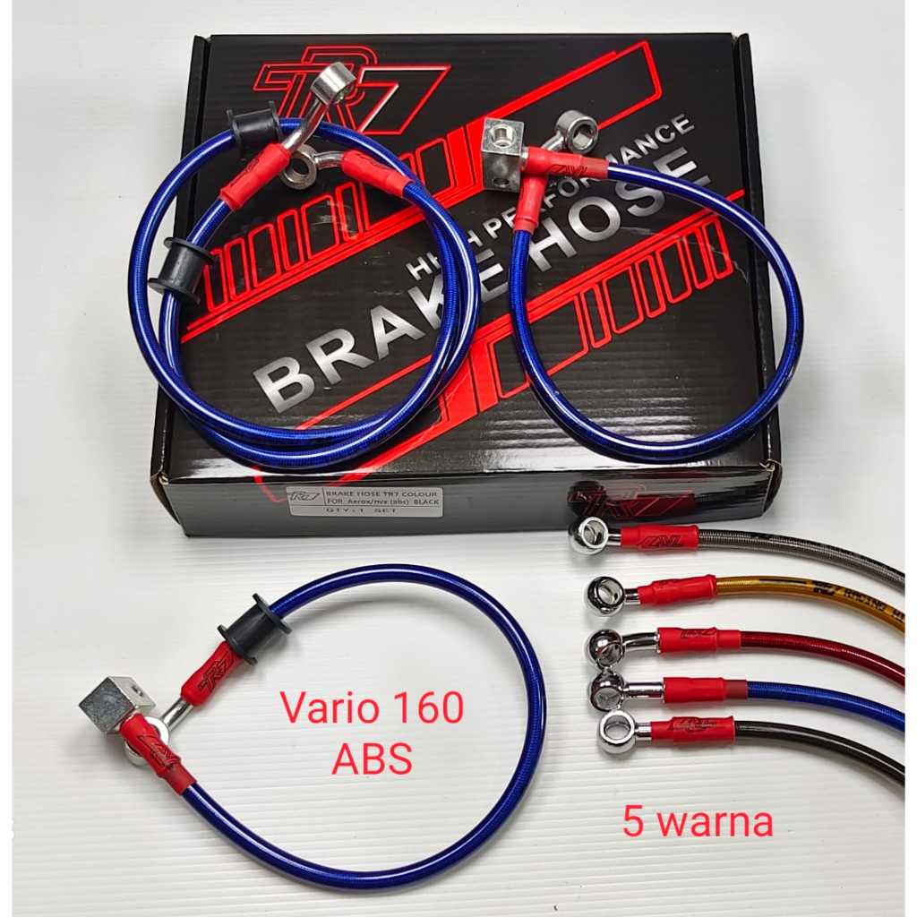 TR7 สายเบรคคาร์บอน TDR Racing รุ่น Nmax, Aerox, Vario 160, NMAX, PCX 150/160, ADV, AEROX ABS/NVX