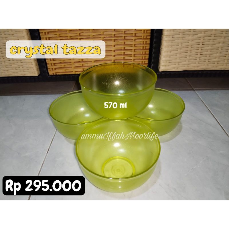 Moorlife ORIGINAL CRYSTAL BOWL TAZZA 1PC