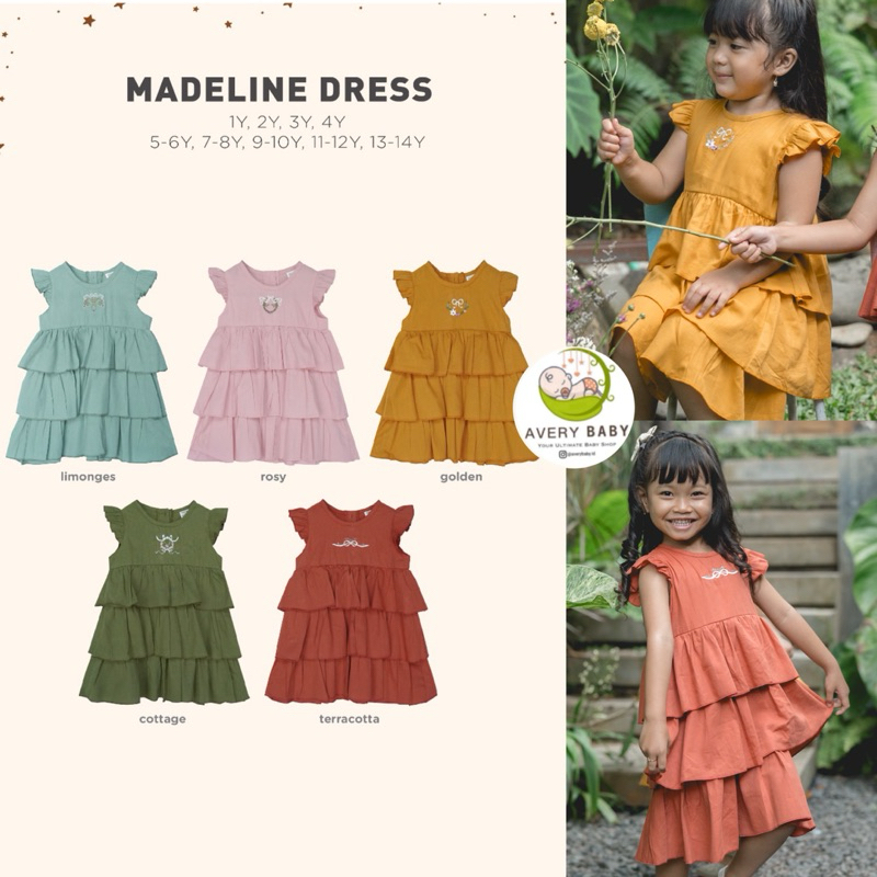 Bohopanna MADELINE DRESS BOHOPNA & BOHOPNA BEATRIX DRESS BOHOPNA BEATRIX BABY SET / GIRLS SET / CHIL