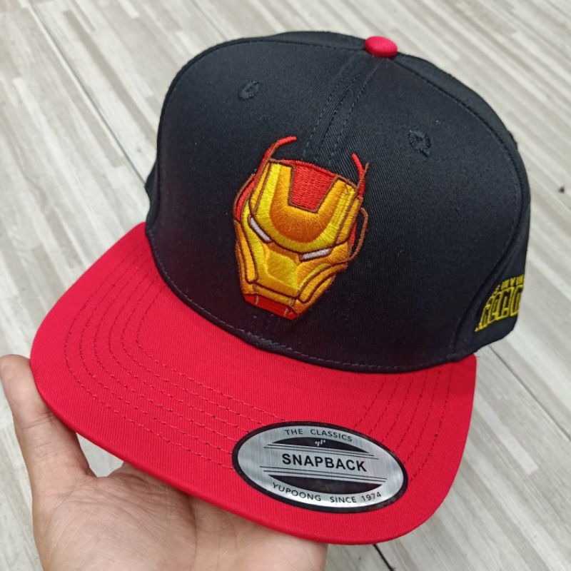 หมวกเบสบอล Iron man snapback นําเข ้ า