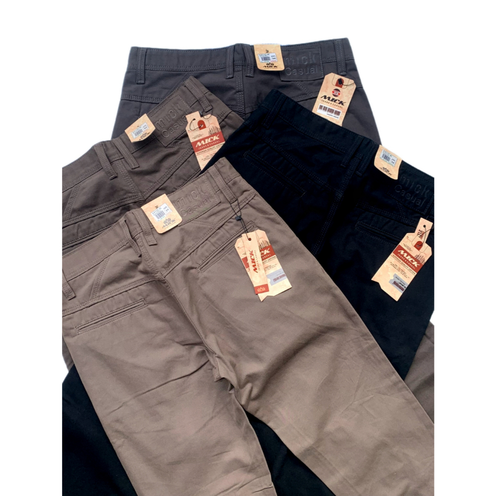 กางเกงขายาว MIX กางเกงลําลองคาร ์ ดินัล Mick Casual Standard Premium Canvas กางเกง 28-38 กางเกงผู ้ ชาย 063