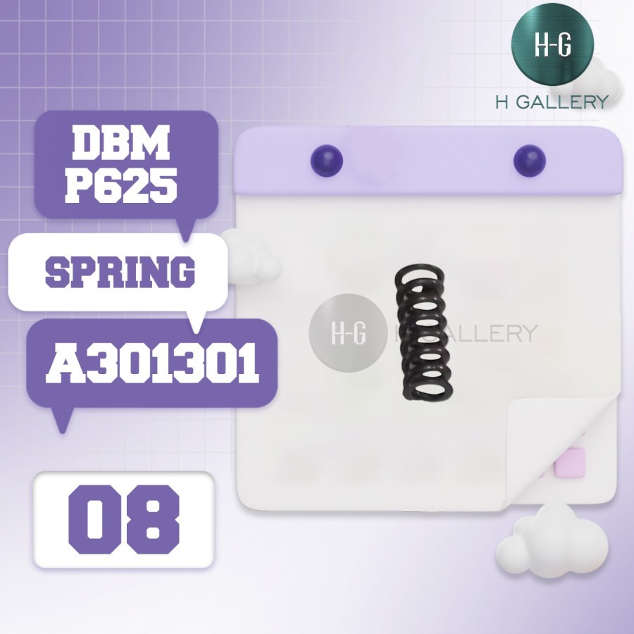 DBM - P 625 / SPARE PART DBM P625 [ SPRING ] *S