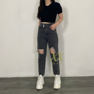 C16 - Celana Jeans Wanita High Waist Jeans Wanita Celana Cargo Wanita Kulot Jeans Celana Panjang Wanita Celana Jeans Kulot Celana Jeans Cutbray Wanita Celana Kulot Jeans Wanita Cargo Jeans Cutbray Jeans Baggy Jeans Ripped Jeans Mom Jeans