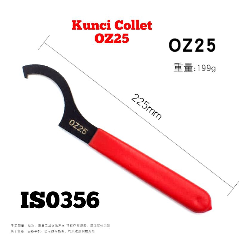 OZ25 Collet Key C key er wunch ber25 er32 oz25
