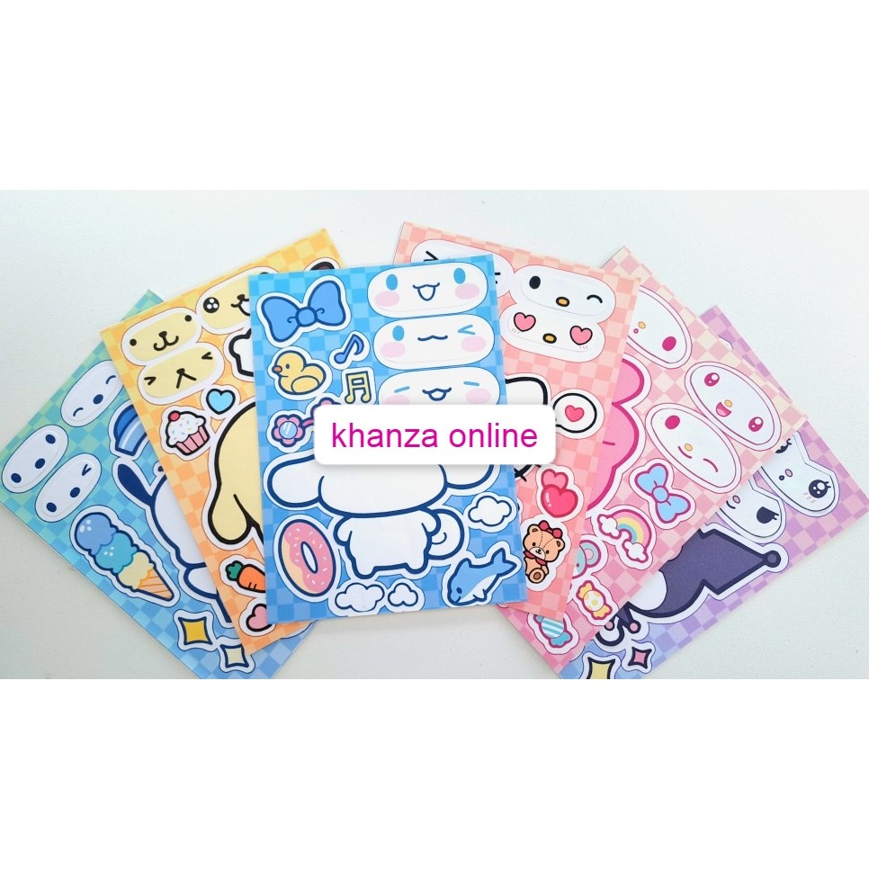 PAPERDOLL DISASSEMBLY SANDRIO Size. 22 X 16 Cm - KHANZA ONLINE
