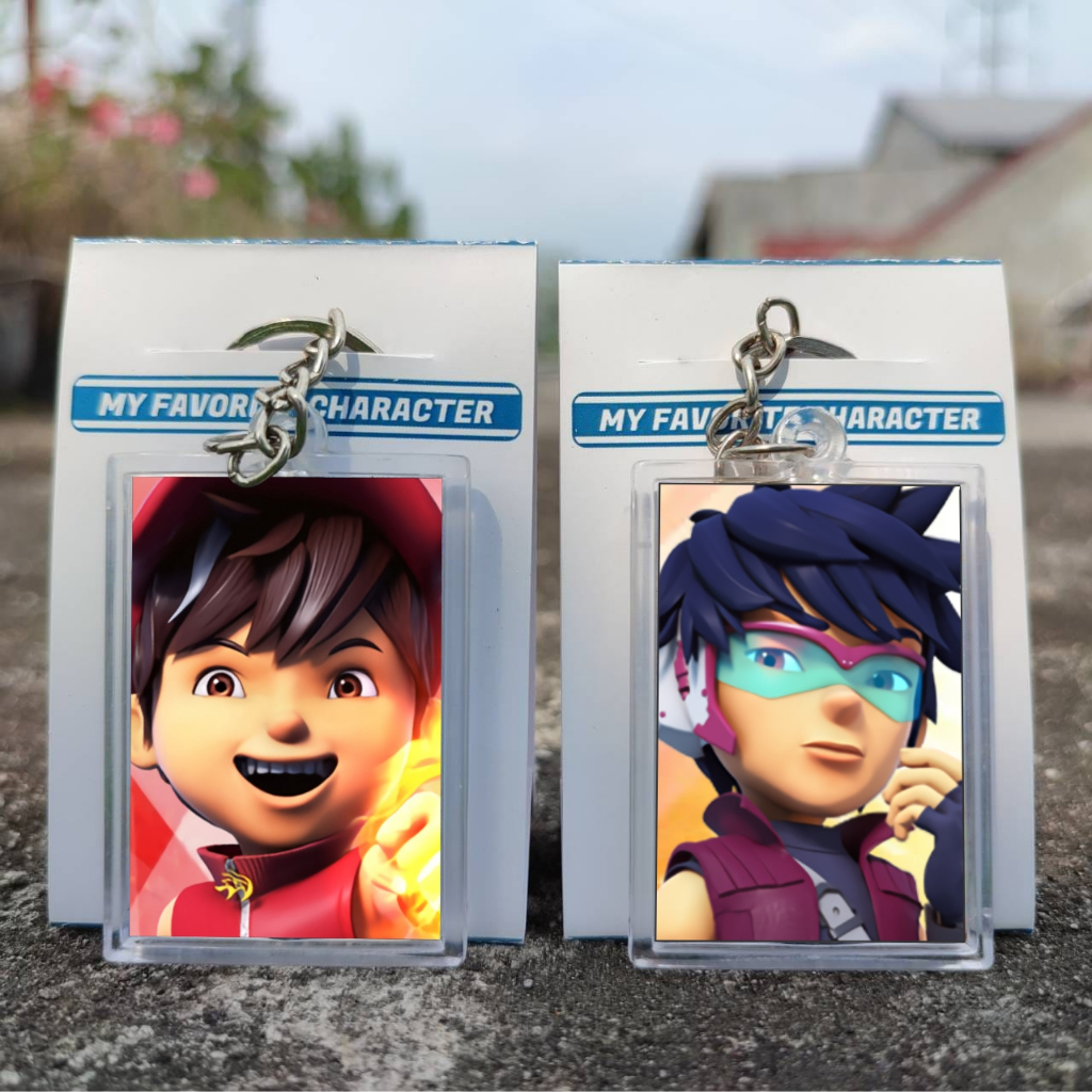 พวงกุญแจ GANTUNGAN Boboiboy - พวงกุญแจ