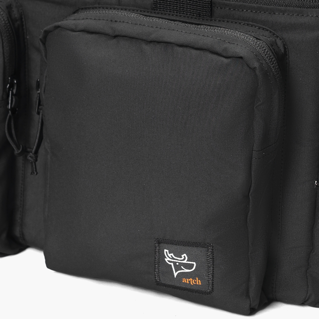 HITAM ARTCH - KIXNG Black - กระเป๋าเดินทาง Duffle Bag