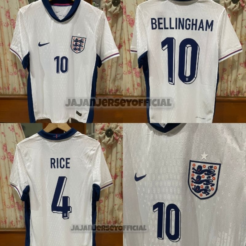 Jersey Country England home player ฉบับ PI ยูโร 2024