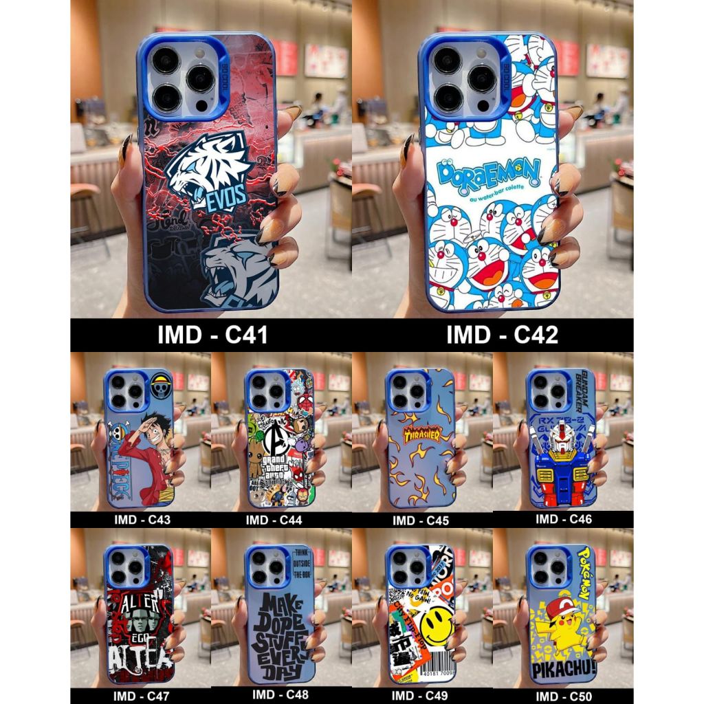 IPH 6/6+/7/8/7+/8+/X/XR/XS/XS MAX CASE IMAGE IMAGE IMD CODE C041-C050 MACC