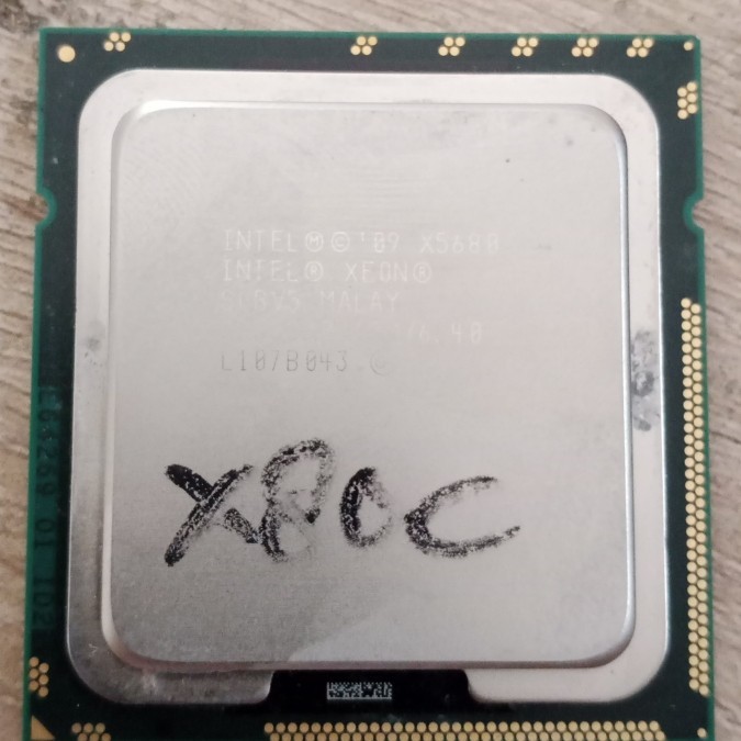 โปรเซสเซอร์ Intel Xeon X5680 LGA1366 3.33ghz-6Core/12threat