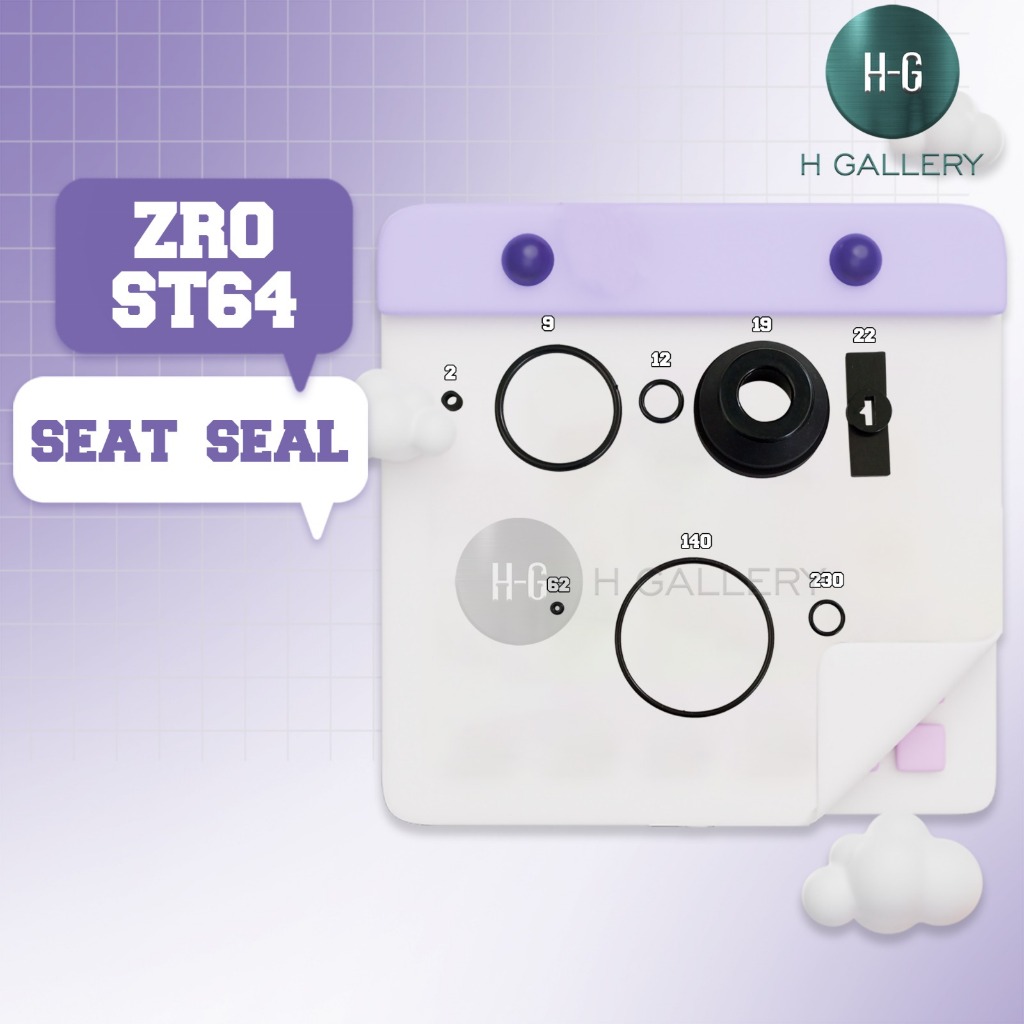 ZRO - ST64 / SPARE PART ZRO ST64 [SET SEAL] *S