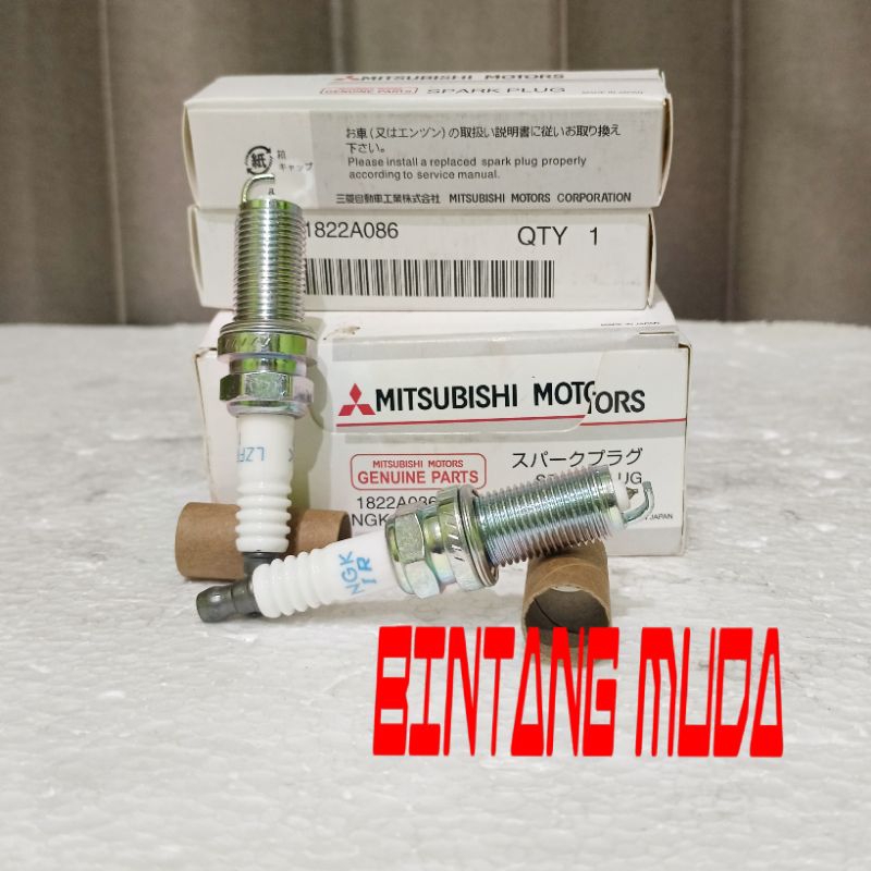 หัวเทียน XPANDER MITSUBISHI MIRAGE LIVINA ALL NEW SPARK PLUG IRIDIUM MITSUBISHI LZFR5BI-11